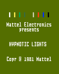 Hypnotic Lights Title Screen